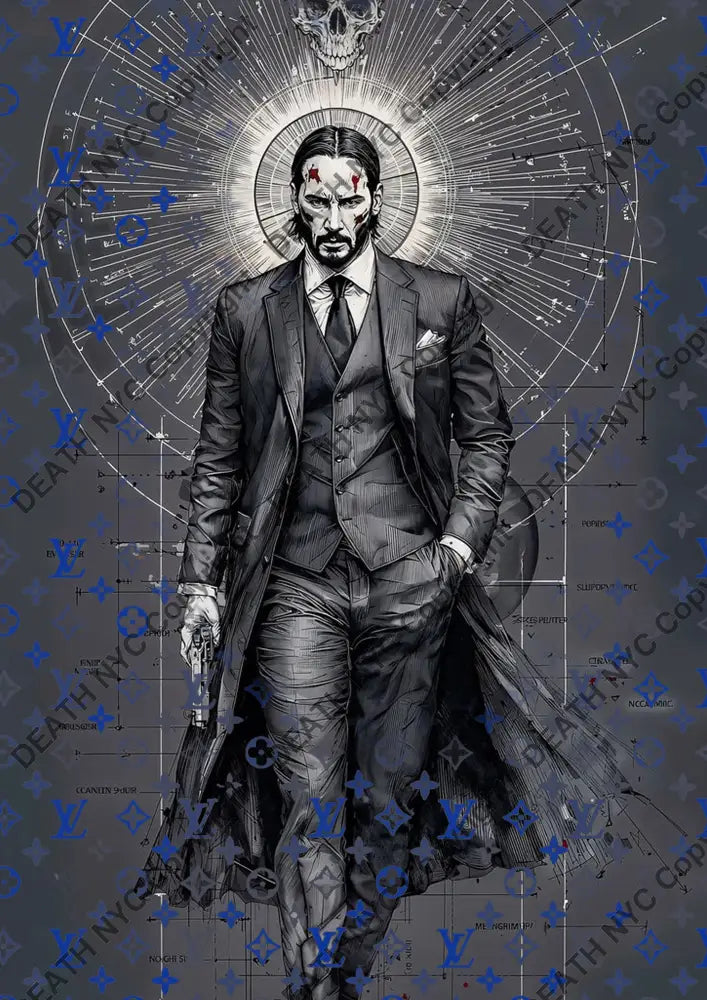 Auction ’CB142 wick’ art print 45x32cm (Edition of 100) Art Print