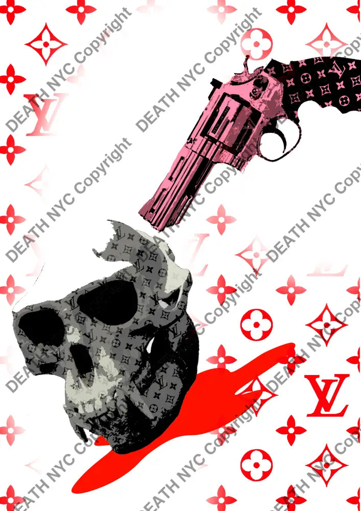 Auction ’CB177 skull’ art print 45x32cm (Edition of 100) Art Print