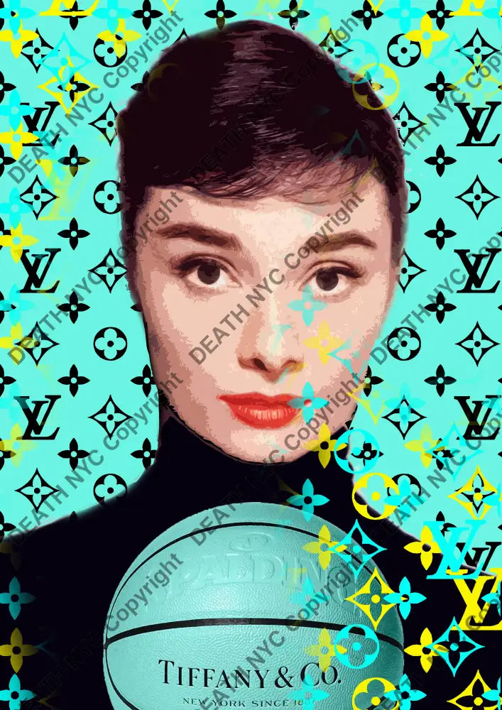 Auction ’CB178 audrey’ art print 45x32cm (Edition of 100) Art Print