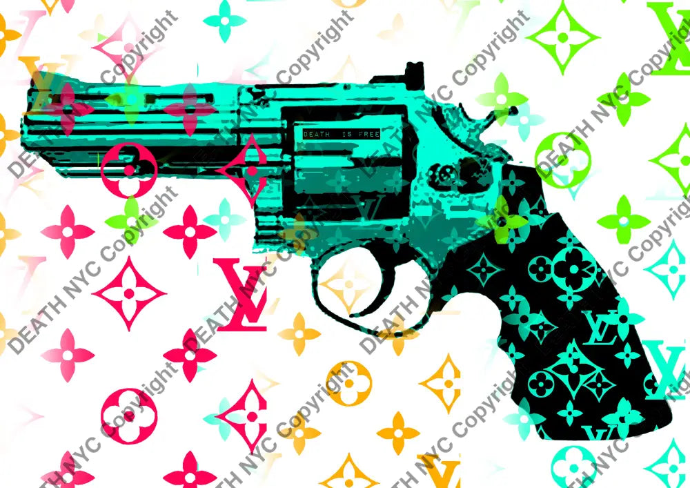 Auction ’CB187 gun’ art print 45x32cm (Edition of 100) Art Print