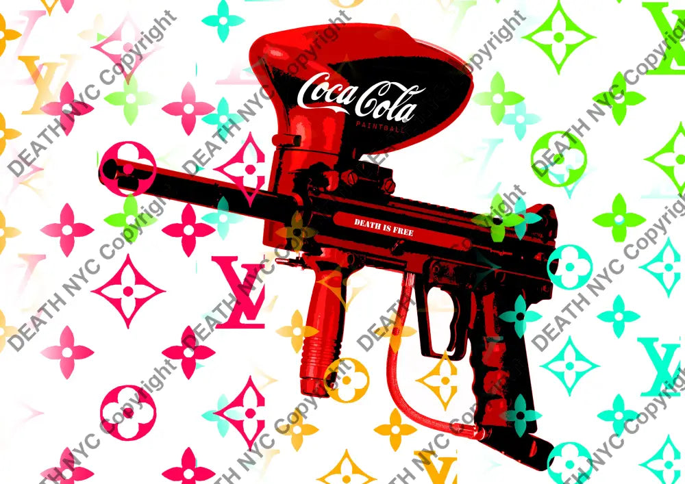 Auction ’CB192 gun’ art print 45x32cm (Edition of 100) Art Print