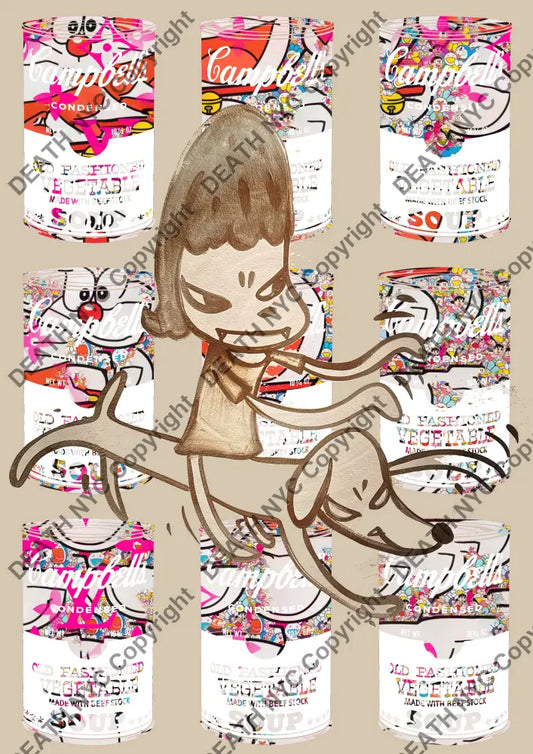 Auction ’CB199 girl’ art print 45x32cm (Edition of 100) Art Print
