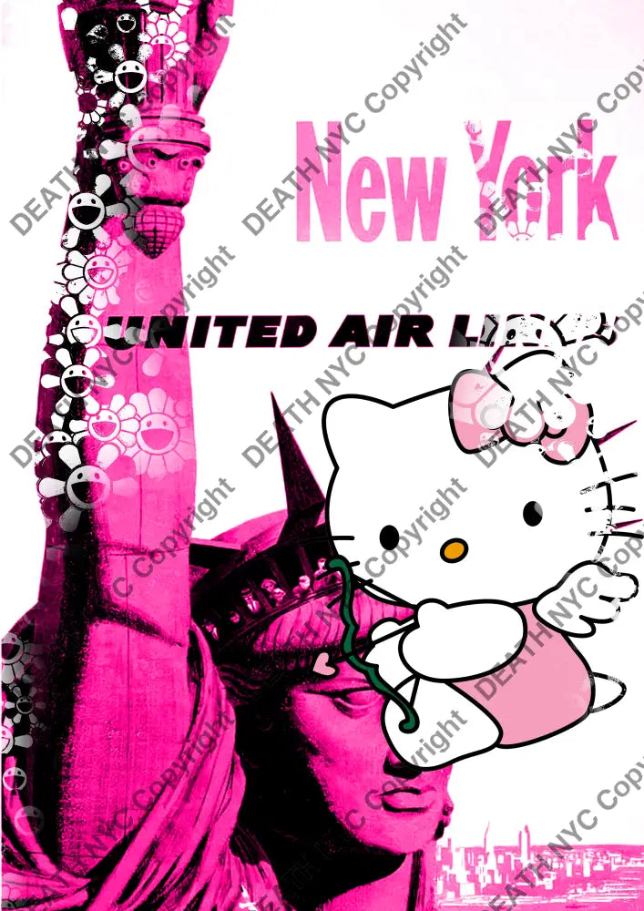 Auction ’Cb219 kitty’ art print 45x32cm (Edition of 100) Art Print