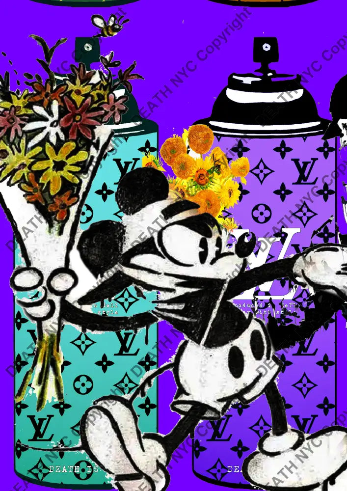 Auction ’CB241 mouse’ art print 45x32cm (Edition of 100) Art Print