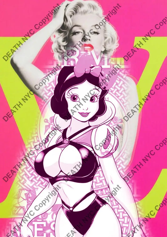 Auction ’CB389 snow’ art print 45x32cm (Edition of 100) Art Print