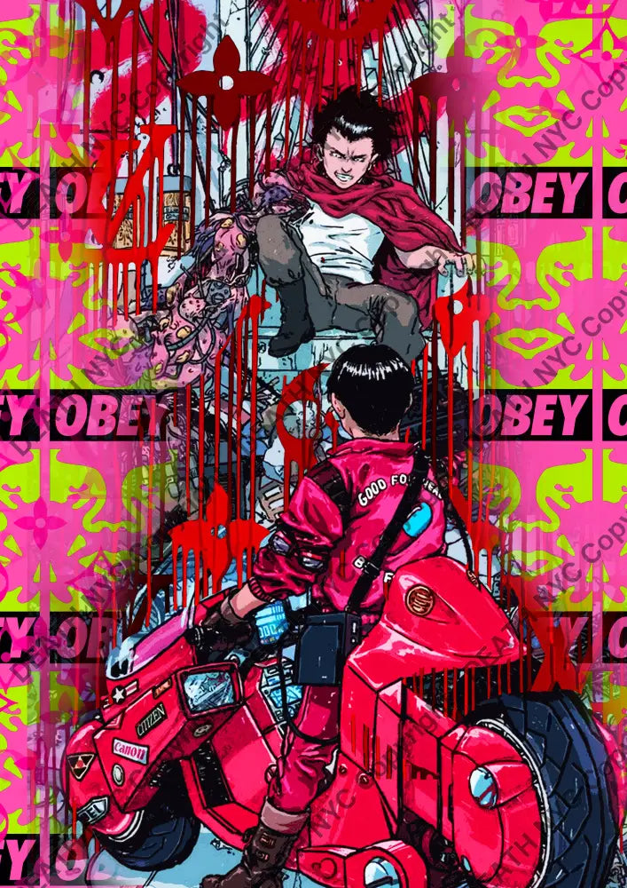 Auction ’Cb436 akira’ art print 45x32cm (Edition of 100) Art Print
