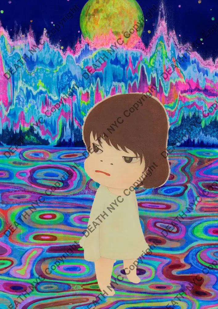 Auction ’Cb445 girl’ art print 45x32cm (Edition of 100) Art Print