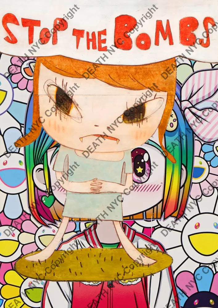 Auction ’CB460 girl’ art print 45x32cm (Edition of 100) Art Print