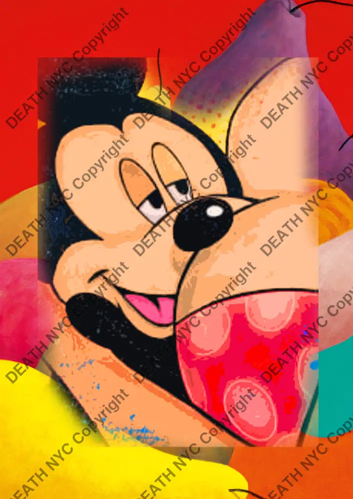 Auction ’Cb466 mouse’ art print 45x32cm (Edition of 100) Art Print