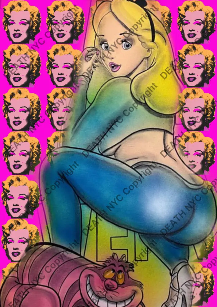 Auction ’Cb467 alice’ art print 45x32cm (Edition of 100) Art Print