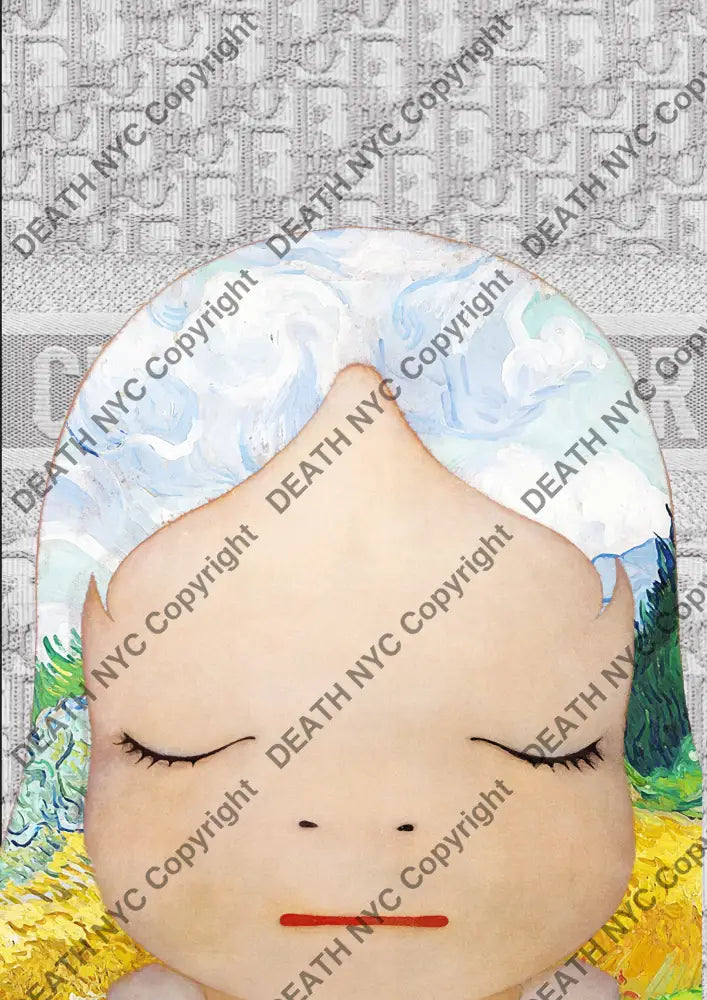 Auction ’CB54 girl’ art print 45x32cm (Edition of 100) Art Print