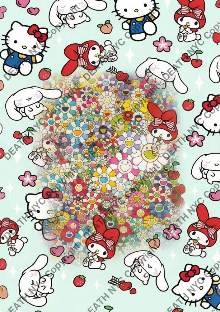 Auction ’CB605 kitty’ art print 45x32cm (Edition of 100) - Art Print