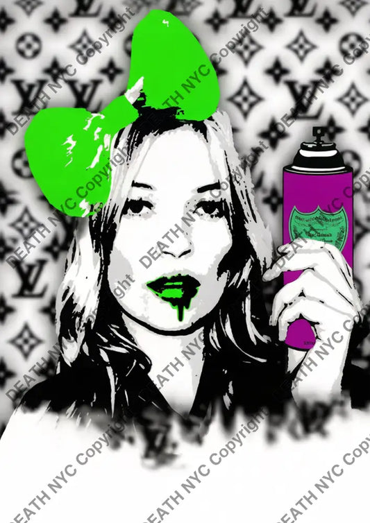 Auction ’CB672 kate’ art print 45x32cm (Edition of 100) - Art Print