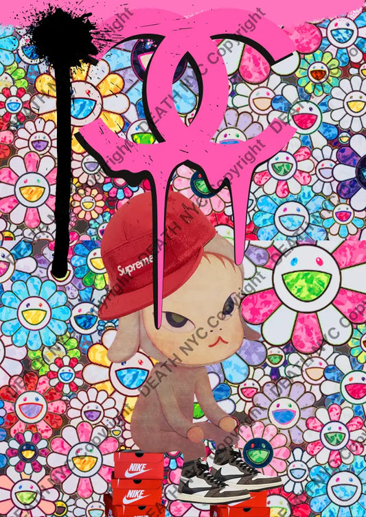 Auction ’cc 3 girl’ 45x32cm (Edition of 100) Art Print