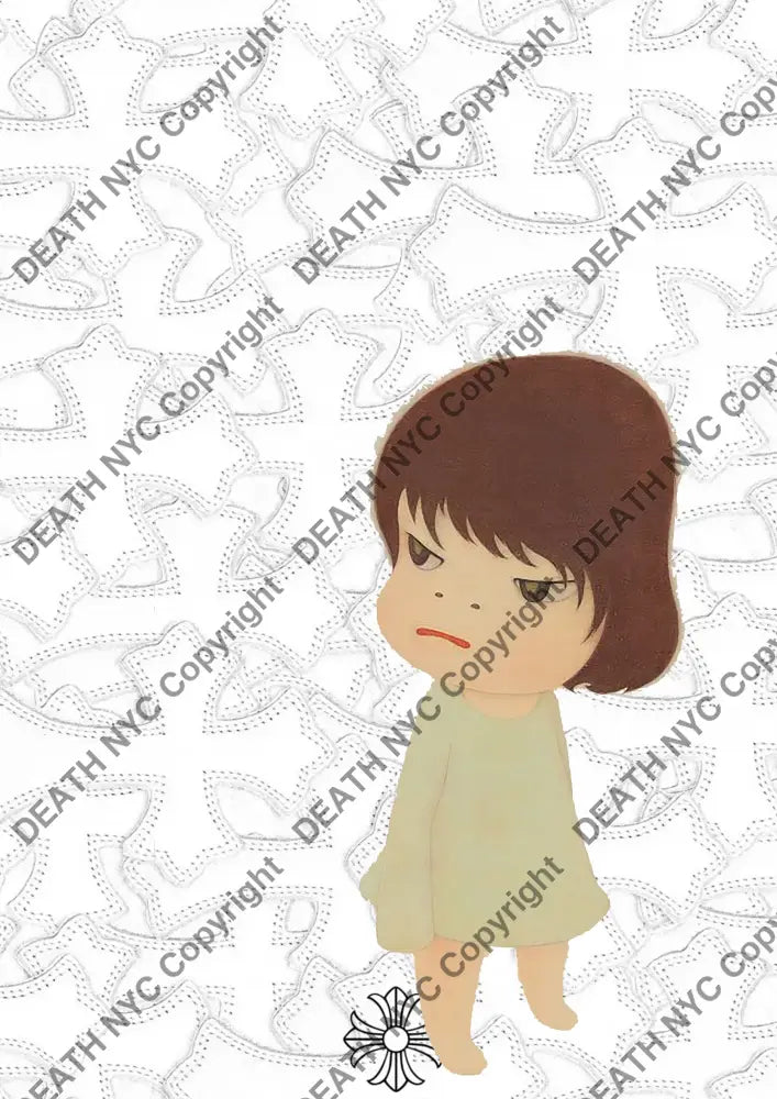 Auction ’CC107 girl’ art print 45x32cm (Edition of 100) - Art Print