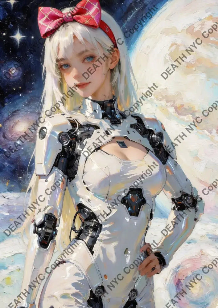 Auction ’CC291 android’ art print 45x32cm (Edition of 100) - Art Print