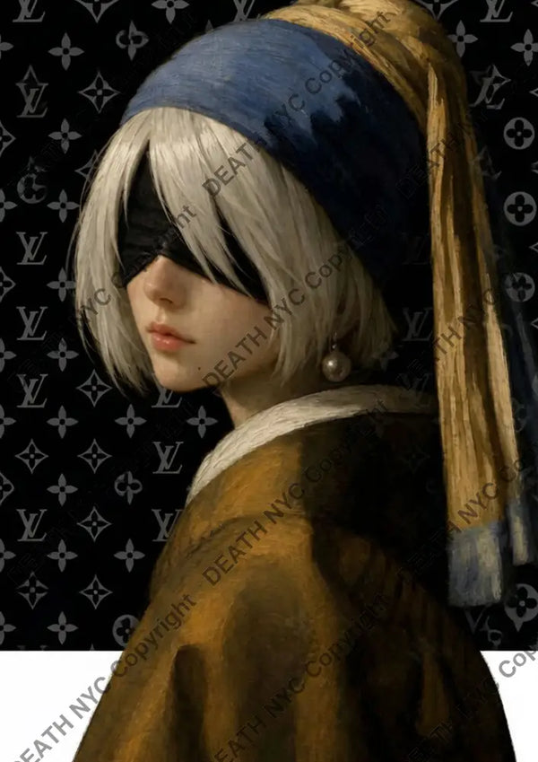 Auction ’CC294 pearl’ art print 45x32cm (Edition of 100) - Art Print