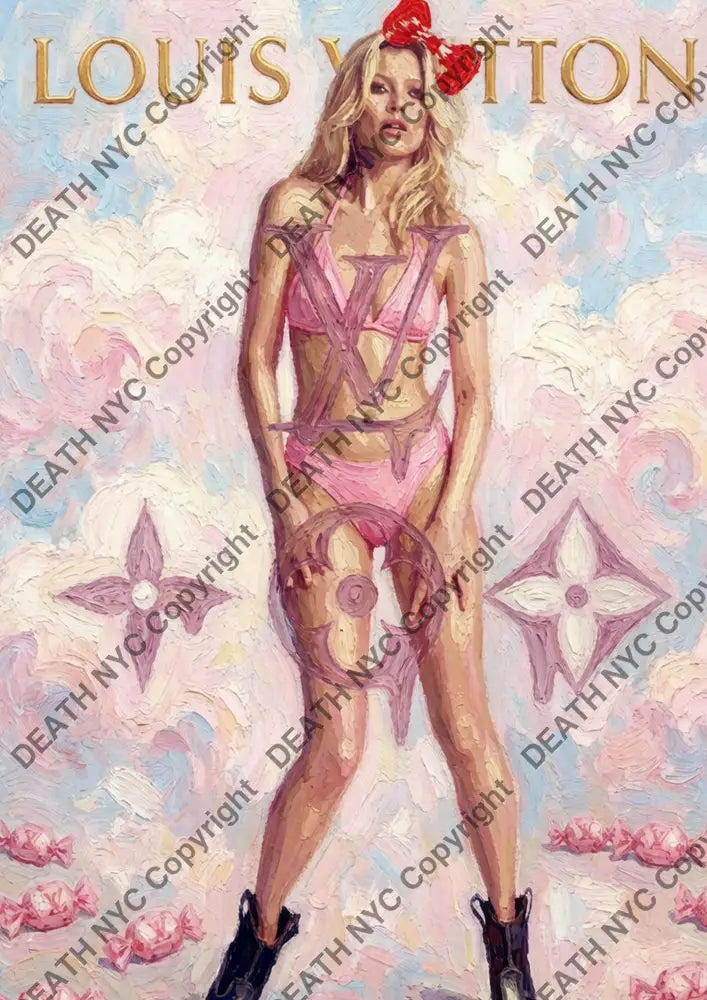 Auction ’CC458 kate’ art print 45x32cm (Edition of 100) - Art Print
