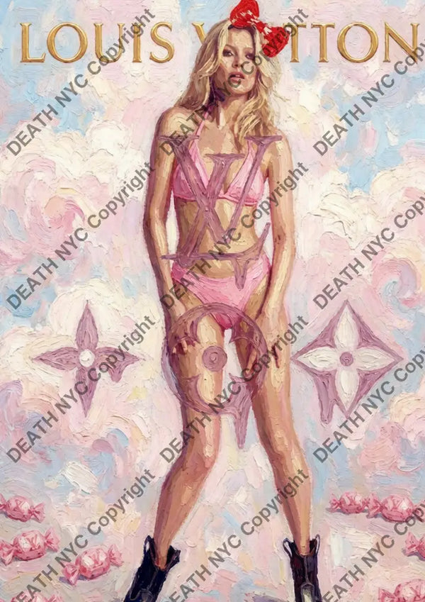 Auction ’CC458 kate’ art print 45x32cm (Edition of 100) - Art Print