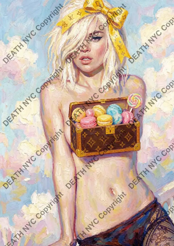Auction ’CC459 kate’ art print 45x32cm (Edition of 100) - Art Print