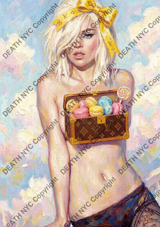 Auction ’CC459 kate. ’ art print 45x32cm (Edition of 100) - Art Print