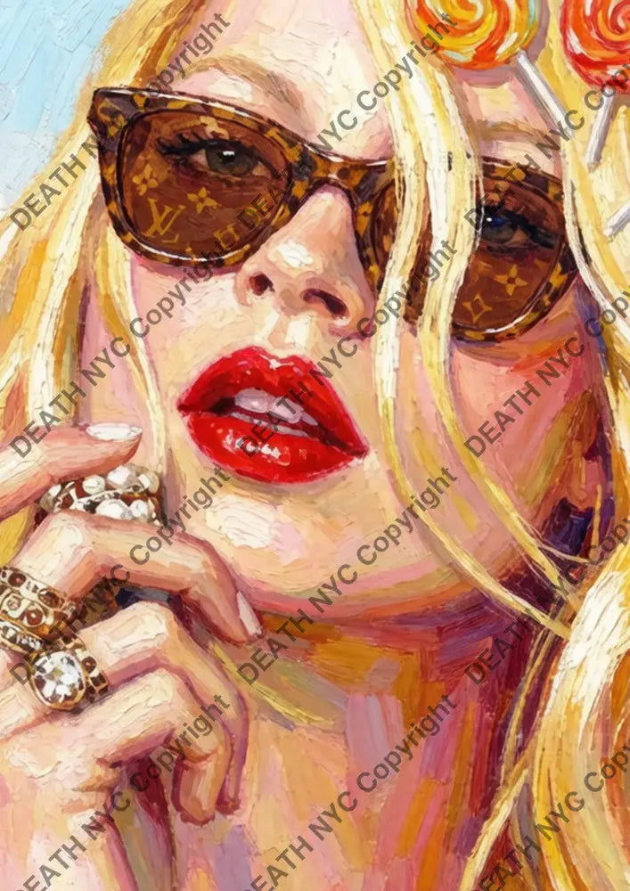 Auction ’CC460 kate’ art print 45x32cm (Edition of 100) - Art Print