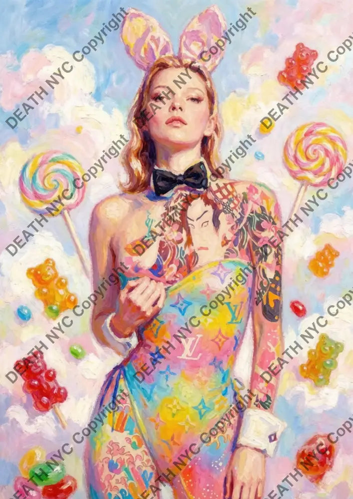Auction ’CC461 kate’ art print 45x32cm (Edition of 100) - Art Print