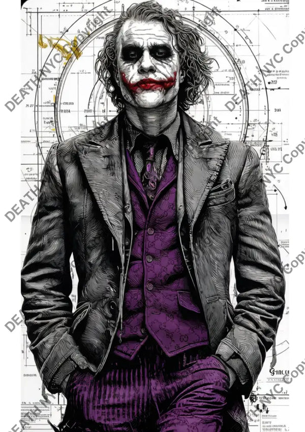 Auction ’CC63 j k r’ art print 45x32cm (Edition of 100) - Art Print