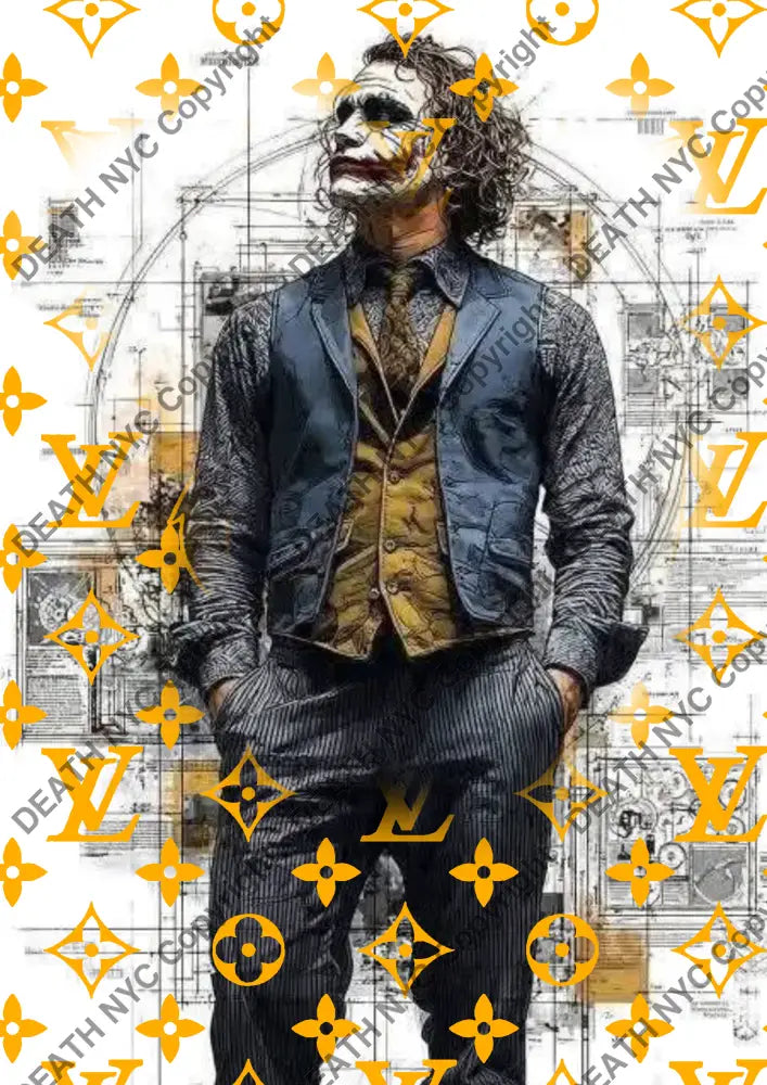 Auction ’CC637 j k r’ art print 45x32cm (Edition of 100) - Art Print
