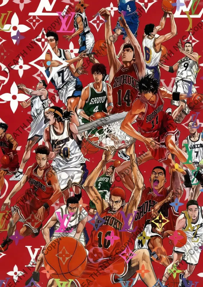 Auction ’cc64 slam. ’ art print 45x32cm (Edition of 100) - Art Print