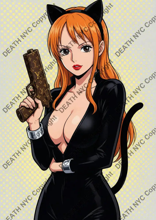 Auction ’CC675 cat’ art print 45x32cm (Edition of 100) - Art Print