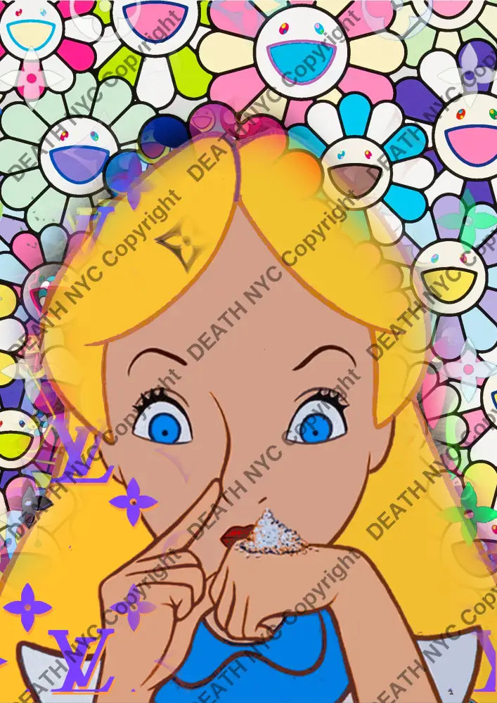 Auction ’CD190 alice. ’ art print 45x32cm (Edition of 100) - Art Print