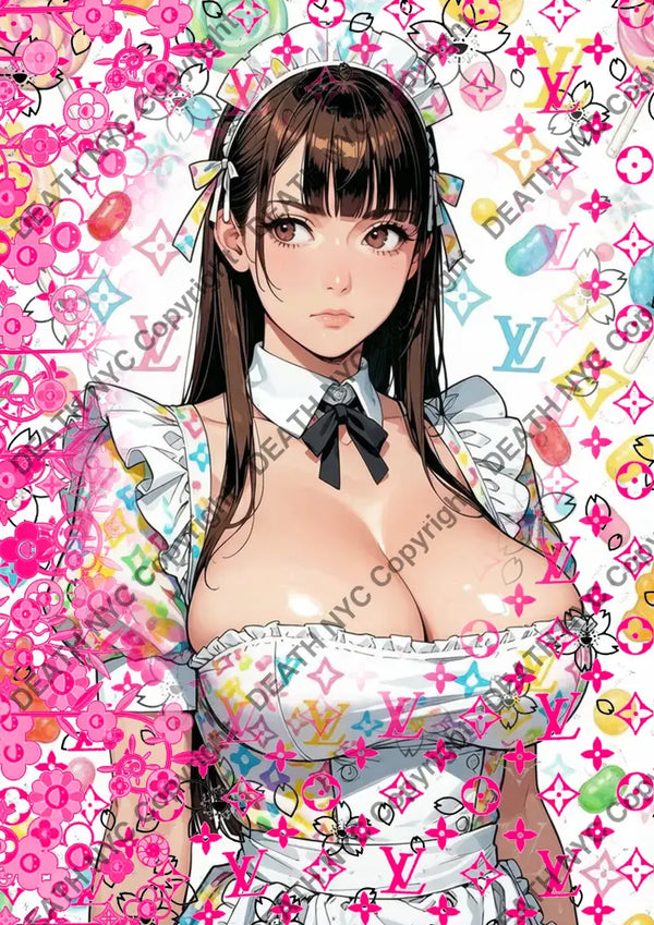 Auction ’CD200 girl’ art print 45x32cm (Edition of 100) - Art Print