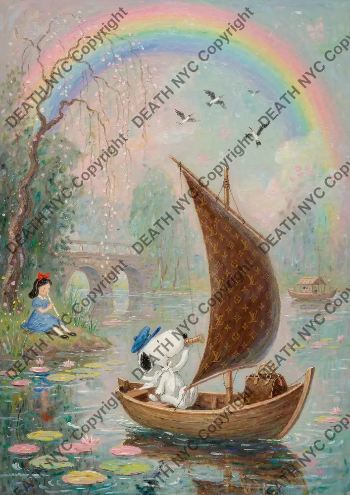 Auction ’CD667 silly’ art print 45x32cm (Edition of 100) - Art Print