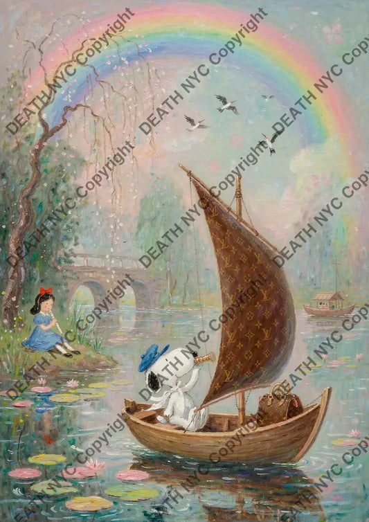 Auction ’CD667 silly’ art print 45x32cm (Edition of 100) - Art Print