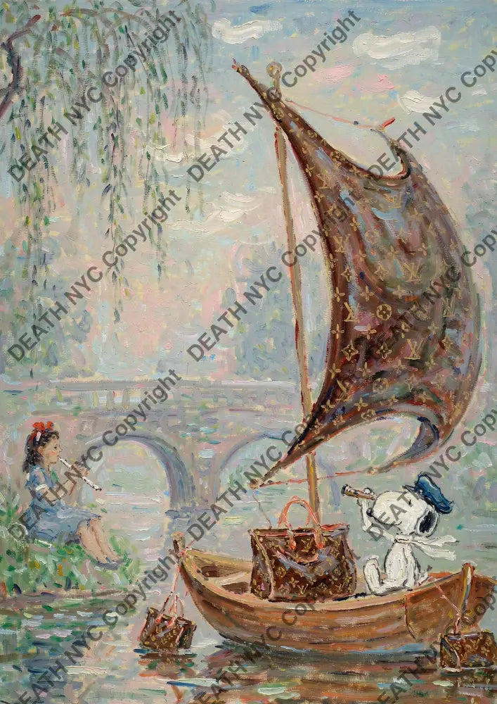 Auction ’CD668 silly’ art print 45x32cm (Edition of 100) - Art Print
