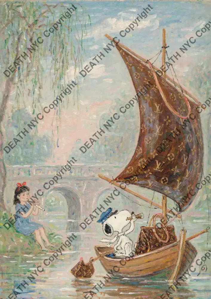 Auction ’CD669 silly’ art print 45x32cm (Edition of 100) - Art Print