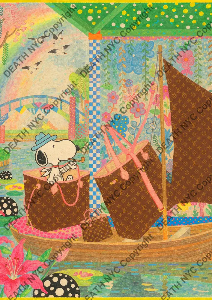 Auction ’CD672 silly’ art print 45x32cm (Edition of 100) - Art Print