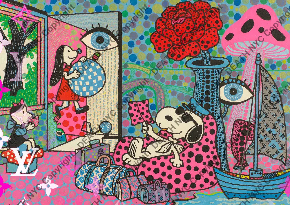 Auction ’CD674 silly’ art print 45x32cm (Edition of 100) - Art Print