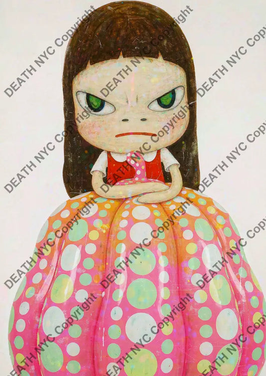Auction ’CD733 girl’ art print 45x32cm (Edition of 100) - Art Print