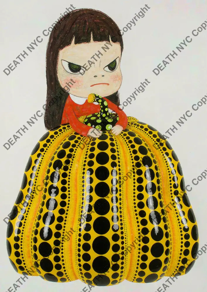 Auction ’CE740 girl’ art print 45x32cm (Edition of 100) - Art Print