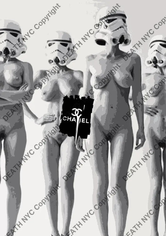 Auction ’CD762 troop’ art print 45x32cm (Edition of 100) - Art Print