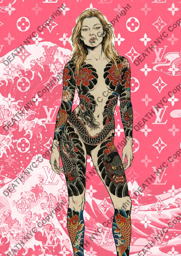 Auction ’CD774 kate’ art print 45x32cm (Edition of 100) - Art Print