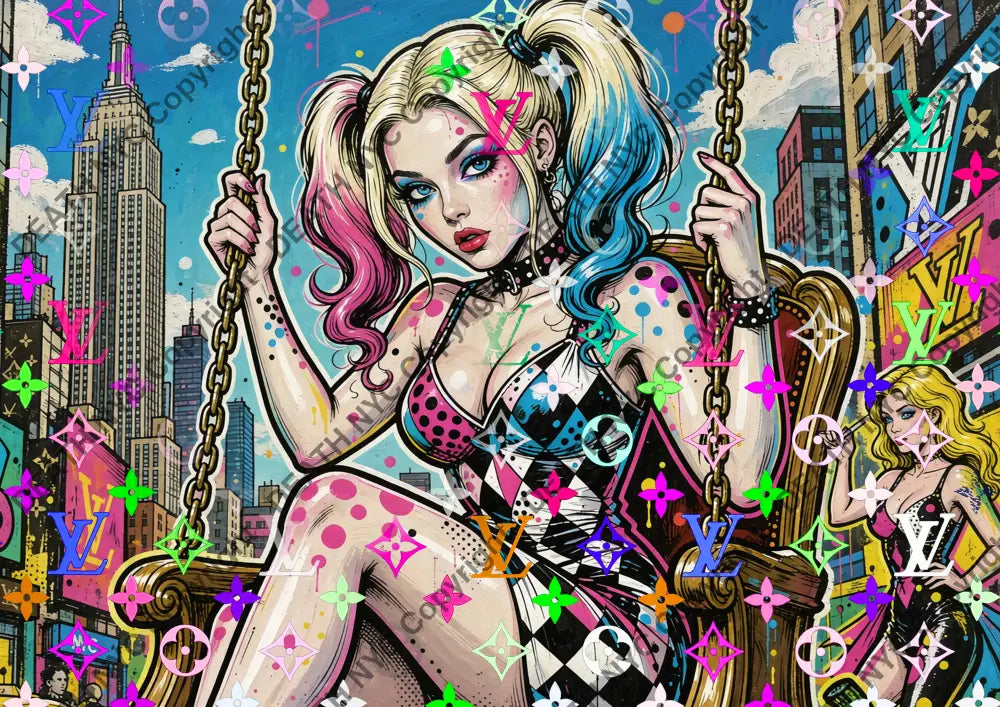 Auction ’CD864 quin’ art print 45x32cm (Edition of 100) - Art Print