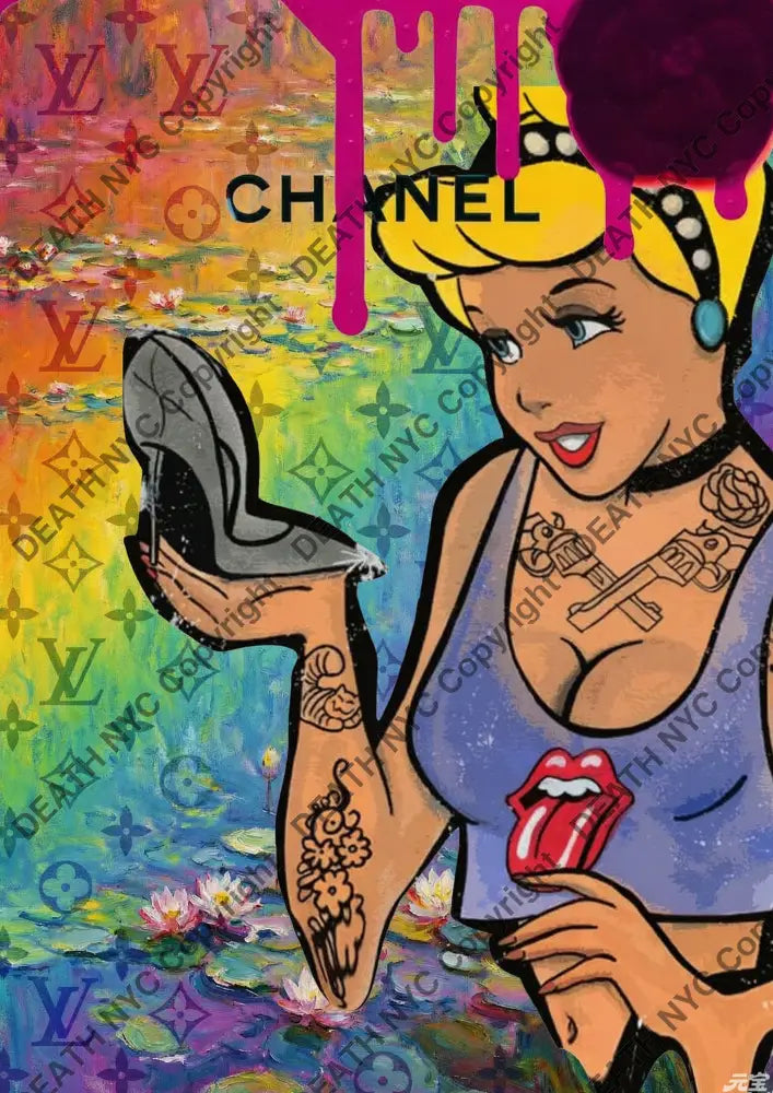 Auction ’CD887 cind’ art print 45x32cm (Edition of 100) - Art Print