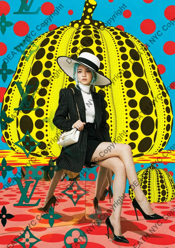 Auction ’CD912 girl’ art print 45x32cm (Edition of 100) - Art Print