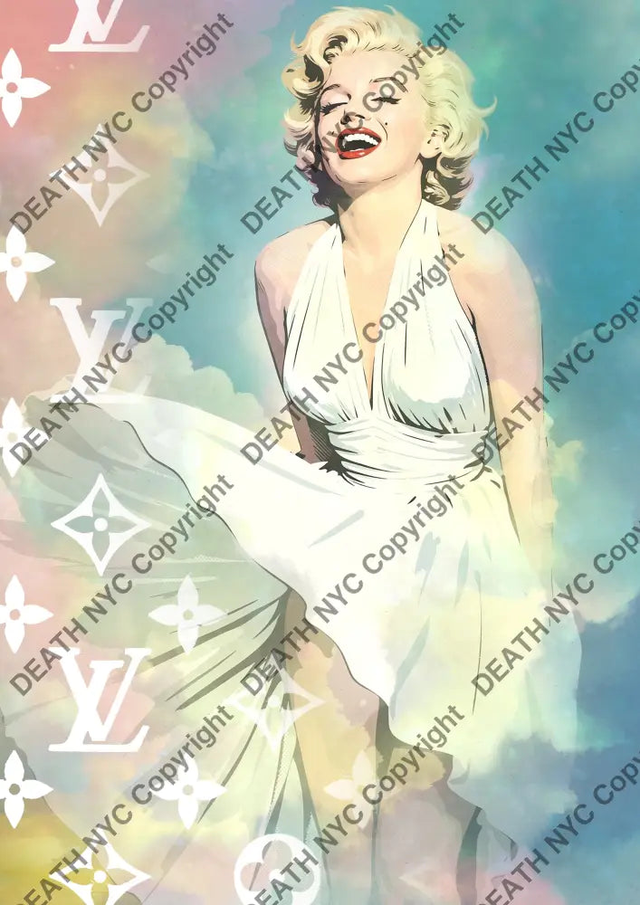 Auction ’CD916 monr’ art print 45x32cm (Edition of 100) - Art Print