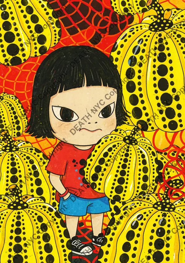 Auction ’CD923 girl’ art print 45x32cm (Edition of 100) - Art Print