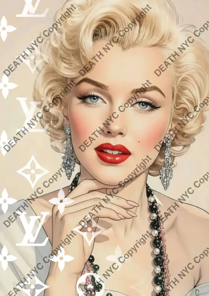 Auction ’CE114 monr’ art print 45x32cm (Edition of 100) - Art Print