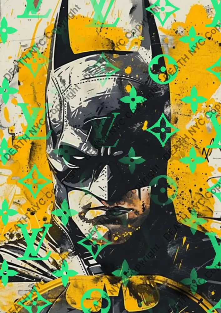 Auction ’CE130 bat’ art print 45x32cm (Edition of 100) - Art Print